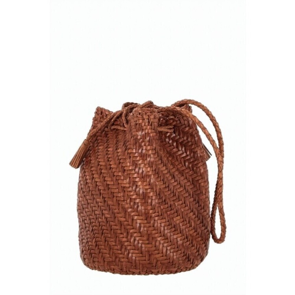 Dragon Diffusion Medium Brown Buffalo Leather Tot… - image 3